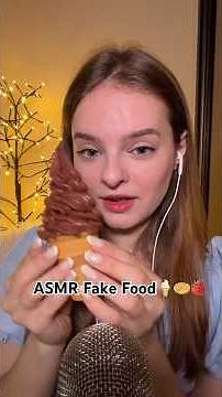 ASMR Fake Food🍦🍓🍫