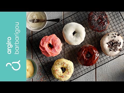 Ντόνατς (Donuts) ΑΡΓΥΡΩ ΜΠΑΡΜΠΑΡΙΓΟΥ | Αργυρώ Μπαρμπαρίγου