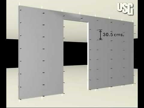 Como instalar USG Tablaroca