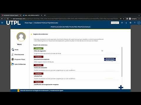 Registro de documento de aceptación para prácticas preprofesionales