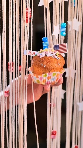 DIY Beaded Door Curtain for July 4th! 🇺🇸✨