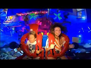 Slingshot Ride Girls Puppies #2