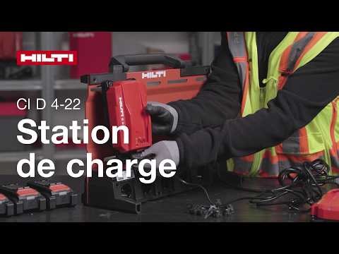 Station de recharge Hilti CI D 4-22 | Guide de démarrage rapide