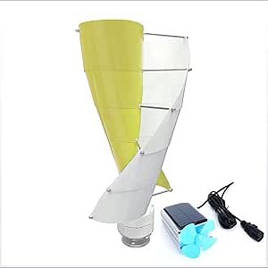 12000W 220V Wind Helix Spiral Turbine Generator Vertical Axis Residential Use with MPPT Charger Controller -220V,48v