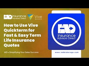 How to Use Vive Quickterm for Fast & Easy Term Life Insurance Quotes