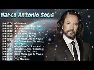 FULL ALBUM TROZOS DE MI ALMA MARCO ANTONIO SOLÍS - BALADAS ROMÁNTICAS