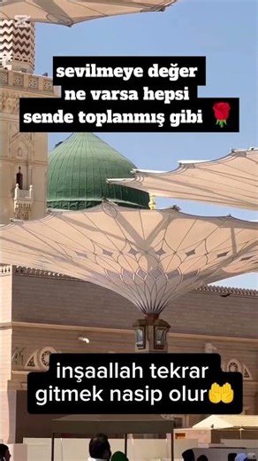 Gitmeyi bekleyen herkese nasip olsun inşallah... ❤️
