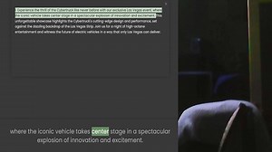 the iconic vehicle takes center stage in a spectacular explosion of innovation and excitement. This