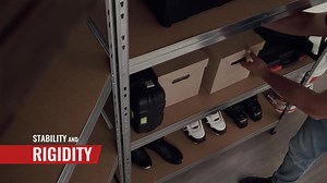 AR SHELVING Garage Series 4-Tier Galvanized Steel Storage Shelving Unit in Silver, HDF Racks (48 in. W x 71 in. H x 18 in. D) TR18S404KHGDZ