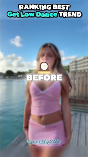 Ranking BEST Get Low Dance Trend 🔥