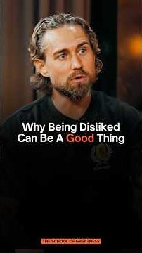 Why being disliked can be a good thing