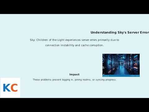 How to Fix Sky: Children of the Light Server Error – Connection & Cache