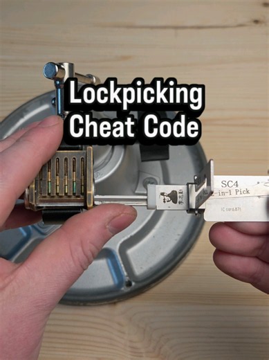 A quick Schlage SC keyway Lishi demonstration | lock pick