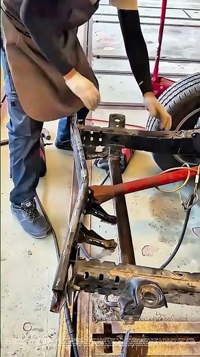 Pneumatic Precision: How a Handheld Tool Revives Rusted Car Frames