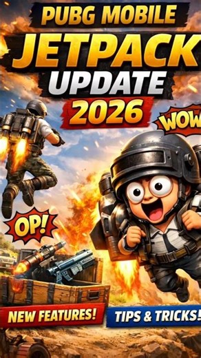 PUBG MOBILE Jetpack Update 2026 🔥 New Jetpack Features, Tips & Tricks!"