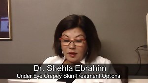 Under Eye Crepey Skin Treatment Options