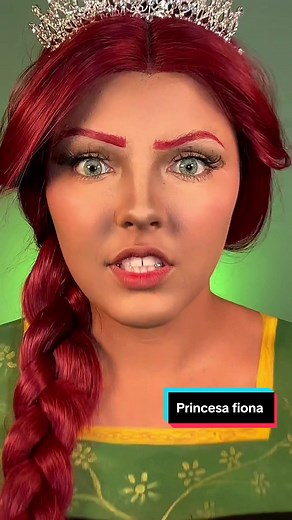 Maquillaje de Fiona: Transformación de Princesa en Shrek