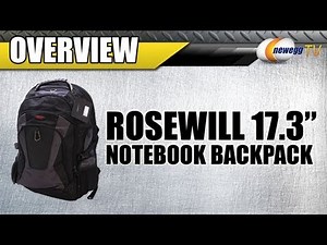 Newegg TV: Rosewill 17.3" Notebook Computer Backpack Overview