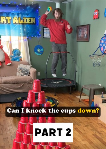 Cup Knockdown Challenge: Can I Do It? (Part 2)