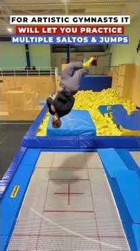 GymnoRa upgrades with the Eurotramp Grand Master — Olympic standard trampoline for elite training. 🏆