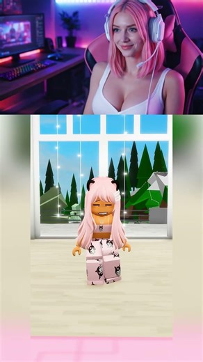 Alissa não parava de cantar enquanto eu trabalhava 😩🎶 #robloxshorts #roblox