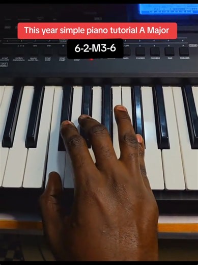 This year simple piano tutorials 🎹 #piano #pianotutorial #learnwithmiracle #foryoupage
