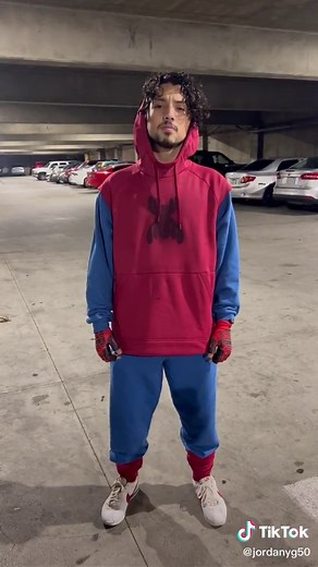 I made the suit myself! #spiderman #fyp@adumbhoy