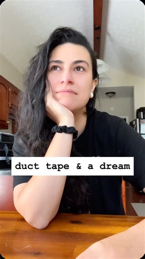duct tape and a dream 🥲 | Lauren Babic