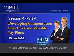 Developing Compensation Structures and Variable Pay Plans