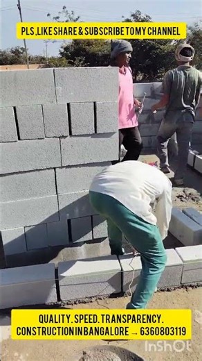 Inside Room Wall Construction Started 🧱 | Step-by-Step Site Progress