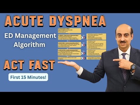 Approach to Acute Dyspnea: ED Management & First 15 Minutes (Module 2)