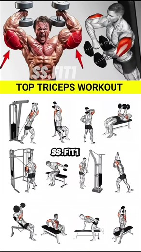 30 Day Triceps Challenge My Arms Got Huge.#shorts