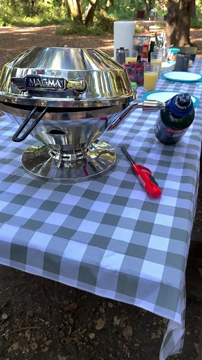 Grilling on-the-go with the Beach Fire Grill