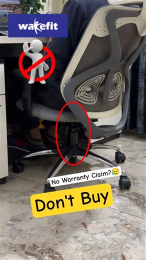 Office Chair Sinking Problem😢 #shorts #shortsfeed