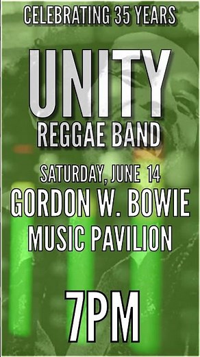 Unity Reggae Band - Live at the Gordon W Bowie Music Pavilion June 14th, 2025