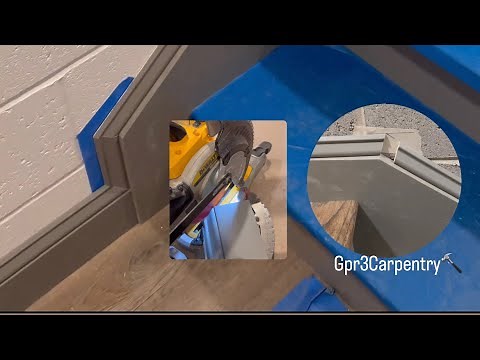 Stairs baseboard to skirting board transition 👉 Gpr3Carpentry🔨 #tips #viral #carpentry #tools #diy