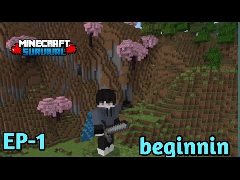 Minecratf mein ek or nyi shuruat || Minecraft survival series Gameplay EP-1