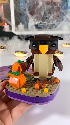 Satisfying LEGO Owl Build 🦉