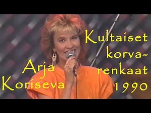 ARJA KORISEVA // KULTAISET KORVARENKAAT // 1990