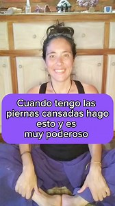 Cuando tengo las piernas cansadas hago estos ejercicios y chau cansancio. Es muy poderoso y efectivo. Amo hacerlo además me ayuda mucho con la flexibilidad de las caderas. ❤🥰 | ManoLuz