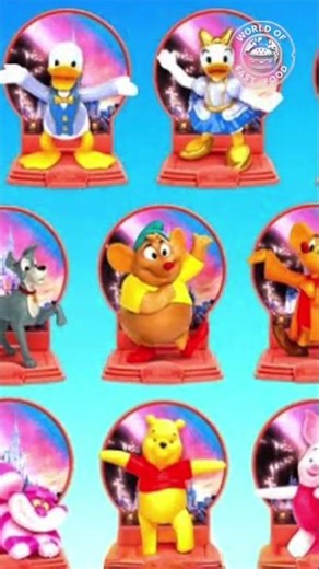 🏰 McDonald’s x Walt Disney World 50th Anniversary – FULL Happy Meal Toy Collection! 🎉✨ 2/2