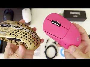 Logitech G Pro X Superlight Magenta vs white vs G502 vs Finalmouse Starlight 12