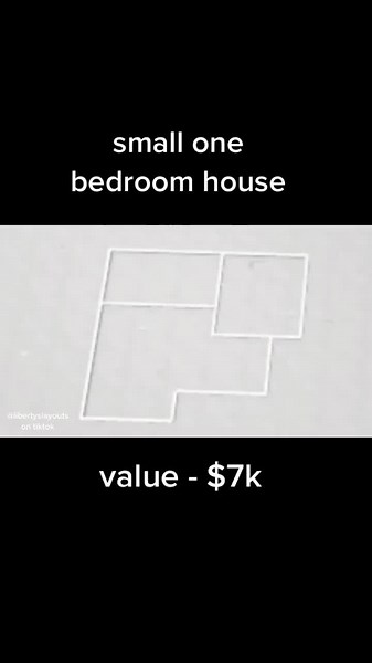 Modern One Bedroom House for $7k in Bloxburg