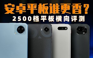 【大米】安卓平板谁更香？2500档平板横向评测：华为MatePad11、小米平板5Pro、OPPO Pad、vivo Pad 对比