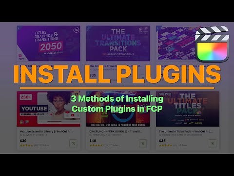 How to Install Plugins in Final Cut Pro | 2021 UPDATE