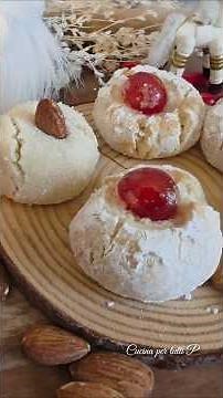 Sicilian almond paste cookies 🇮🇹 Almond paste cookies, Sicilian recipe