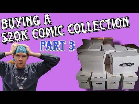 Buying a $20,000 Comic Book Collection - Part 3