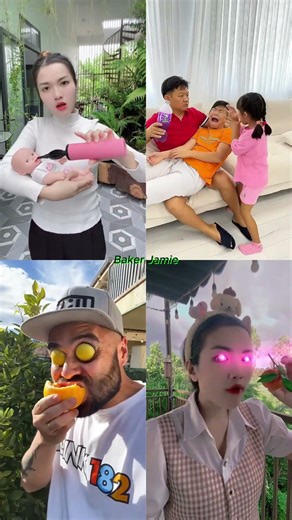 Inflating Baby Head & Orange Eyes VitaWear SmartBand 🍊👀🍼