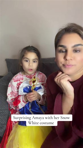 Surprising Amaya with Her Snow White Costume