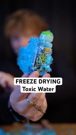 Freeze Drying Toxic Waste Water